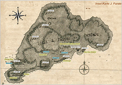 Karte 1774 - Johann Forster