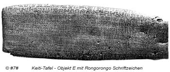 Rongorongo Text E