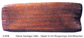 Rongorongo Text G